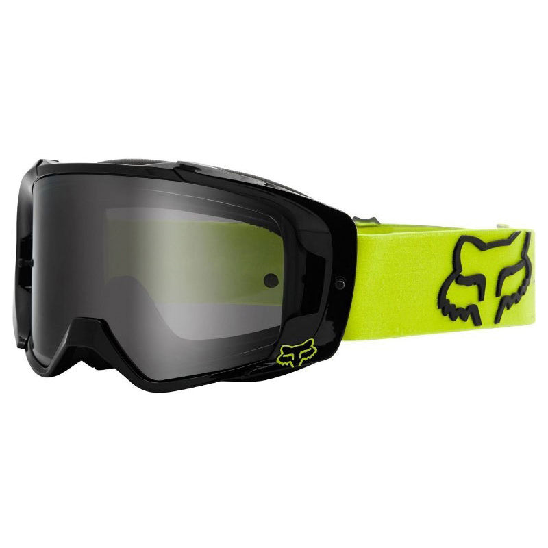 Fox Vue S Goggles - One Size Fits Most - Stray Flo Yellow - Dark Grey Lens