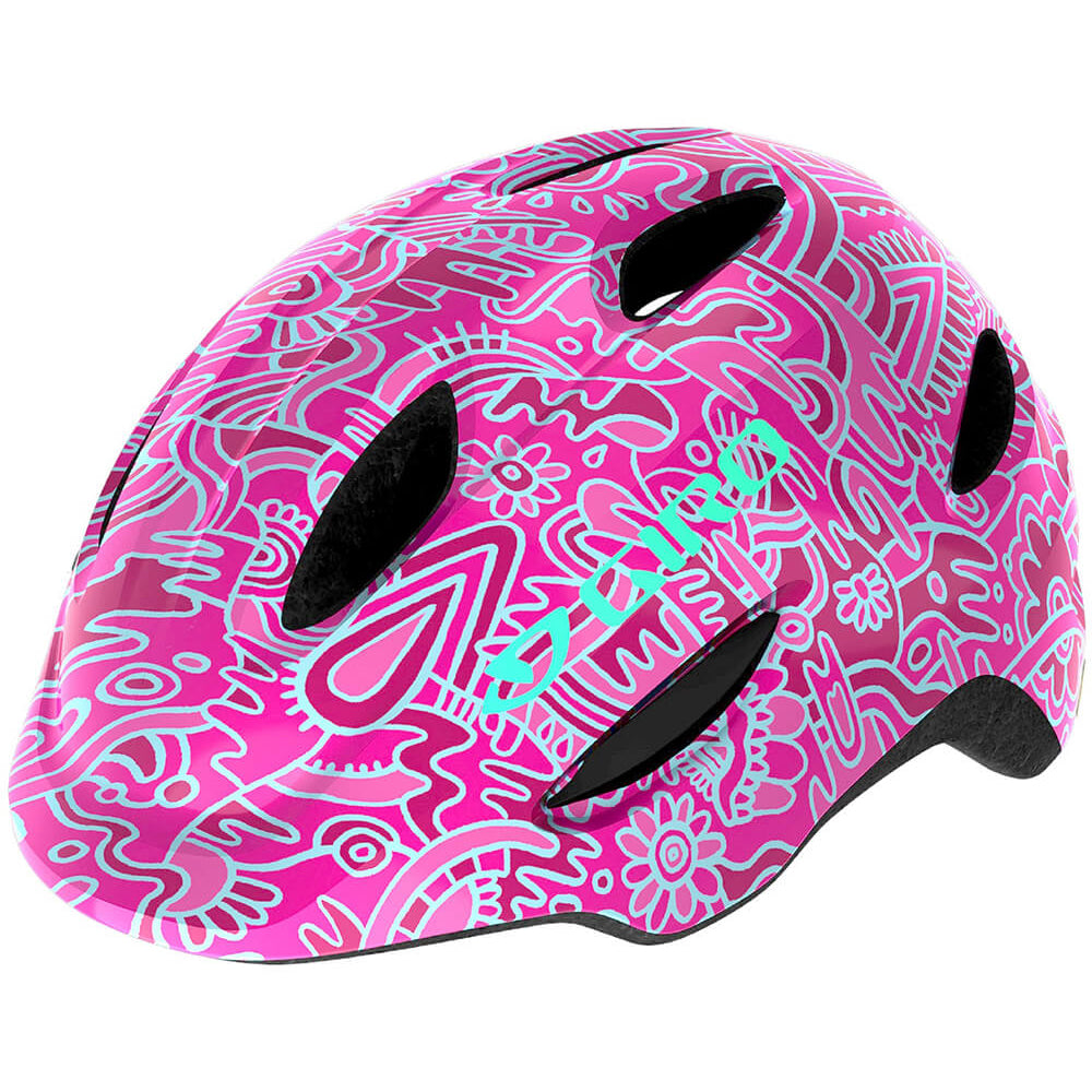 Giro Scamp Kids Helmet - Kids S - Flowerland - AS-NZS 2063-2008 Standard