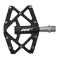 HT AX01 Alloy Flat Pedals - Black