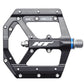 HT ME03 Magnesium Flat Pedals - Black
