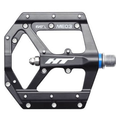 HT ME03 Magnesium Flat Pedals - Black