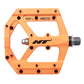 HT ME03 Magnesium Flat Pedals - Neon Orange