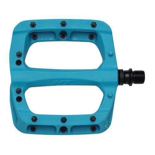 HT PA03A Composite Flat Pedals - Turquoise