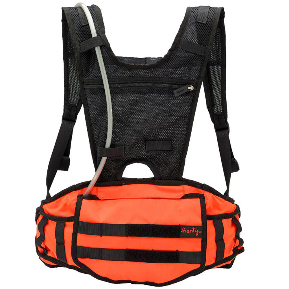 Henty Enduro Lumbar Backpack - Orange - Includes Bladder