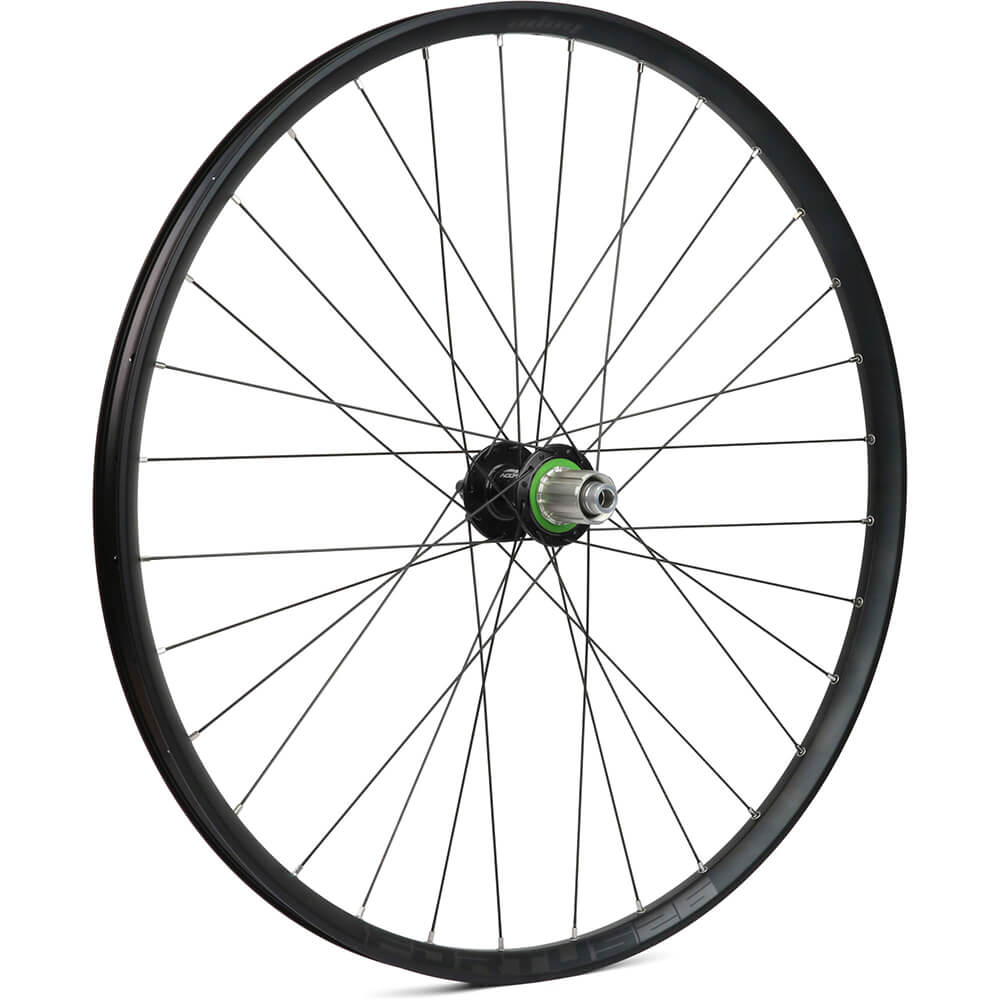 Hope Fortus Pro 4 Rear Wheel - Shimano HG Splined - Black - 12x148mm Boost - 6 Bolt - 26mm - Rear - 29 Inch