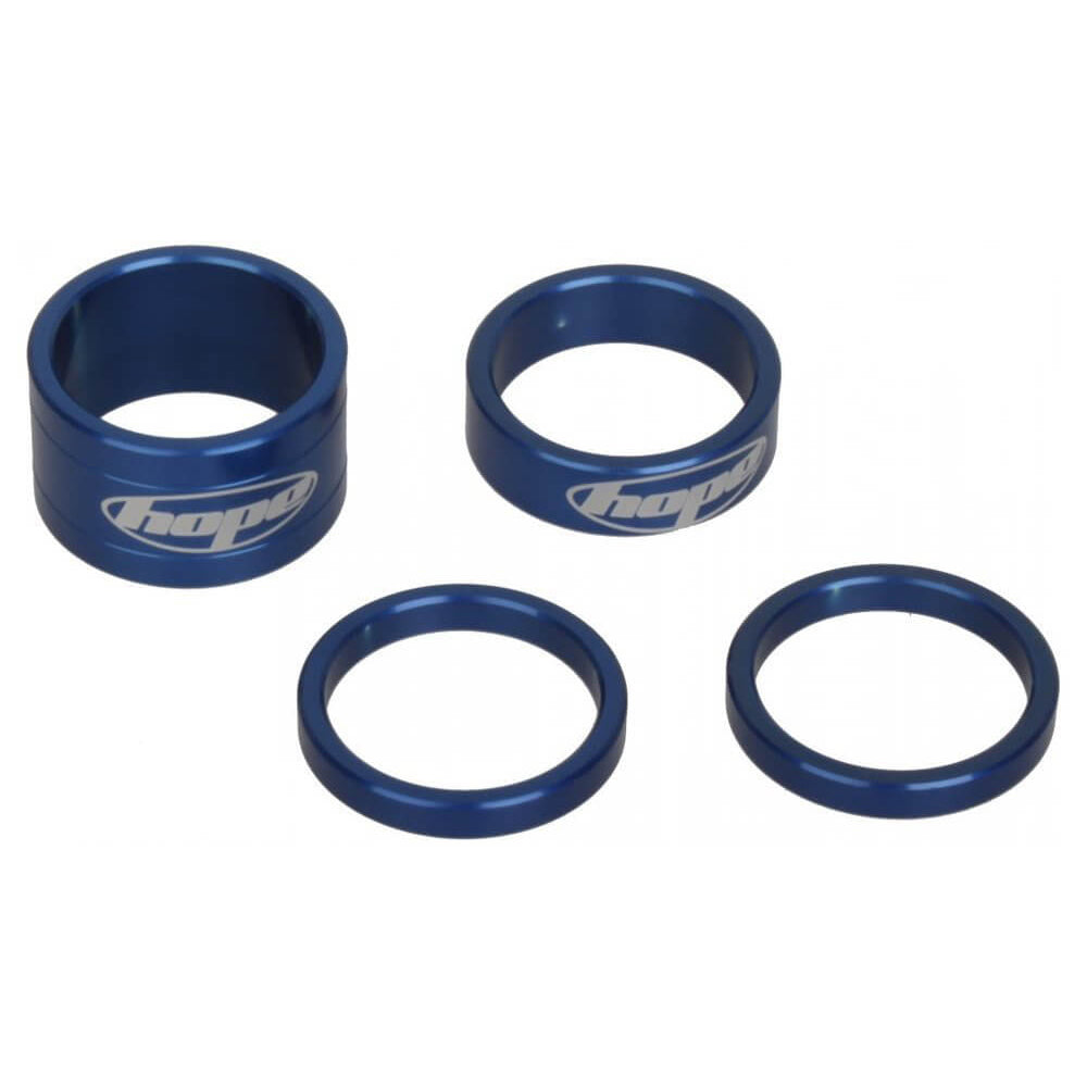 Hope Space Doctor Headset Spacers - Blue - 2x5mm-1x10mm-1x20mm