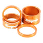 Hope Space Doctor Headset Spacers - Orange - 2x5mm-1x10mm-1x20mm