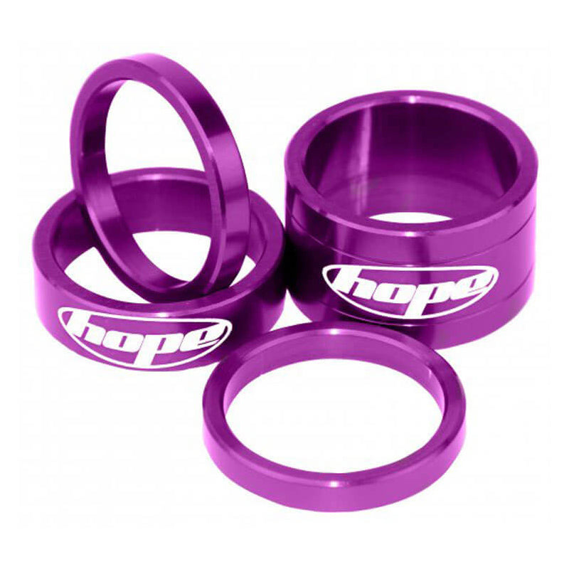 Hope Space Doctor Headset Spacers - Purple - 2x5mm-1x10mm-1x20mm