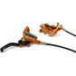 Hope Tech 3 E4 Disc Brake - Front - Right Lever - Orange