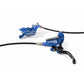 Hope Tech 3 E4 Disc Brake - Rear - Left Lever - Blue
