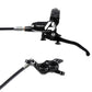 Hope Tech 4 E4 Disc Brake - Front - Right Lever - Black - Black - Black Hose