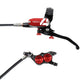 Hope Tech 4 E4 Disc Brake - Front - Right Lever - Black - Red - Black 1000mm