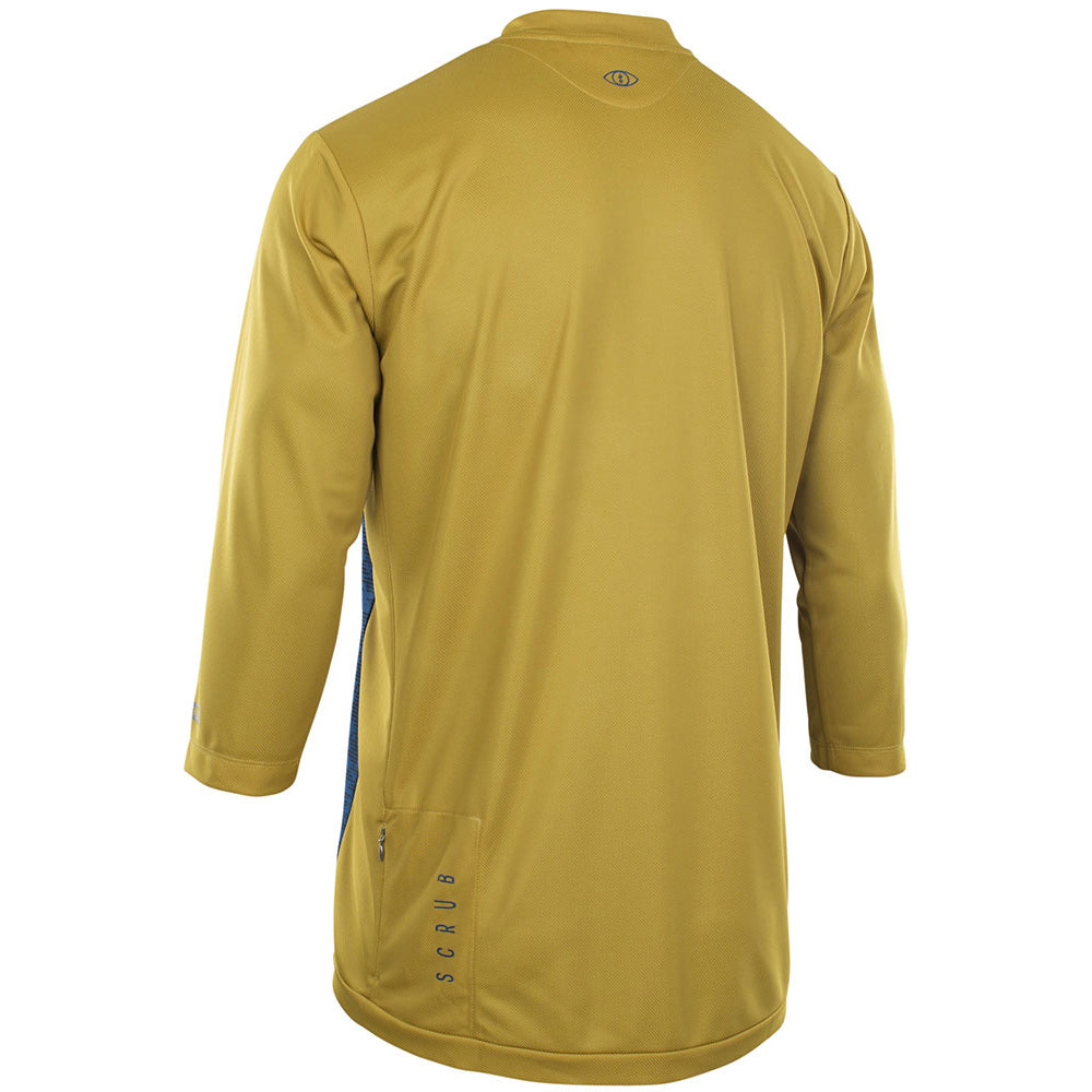 ION Scrub AMP 3-4 Sleeve Jersey - M - Rusty Leaves