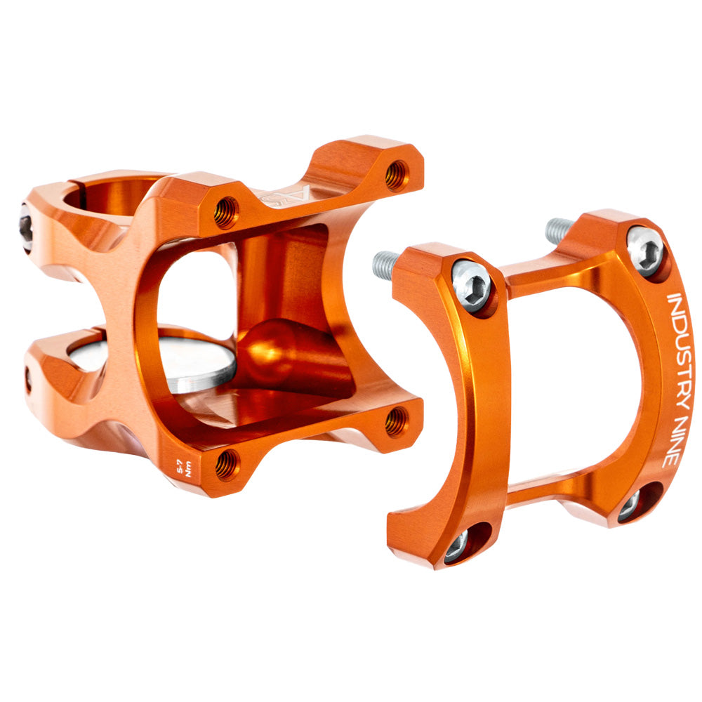 Industry Nine A318 Stem - Orange - 31.8mm - 40mm x 6 Degree - 1 1-8th Inch