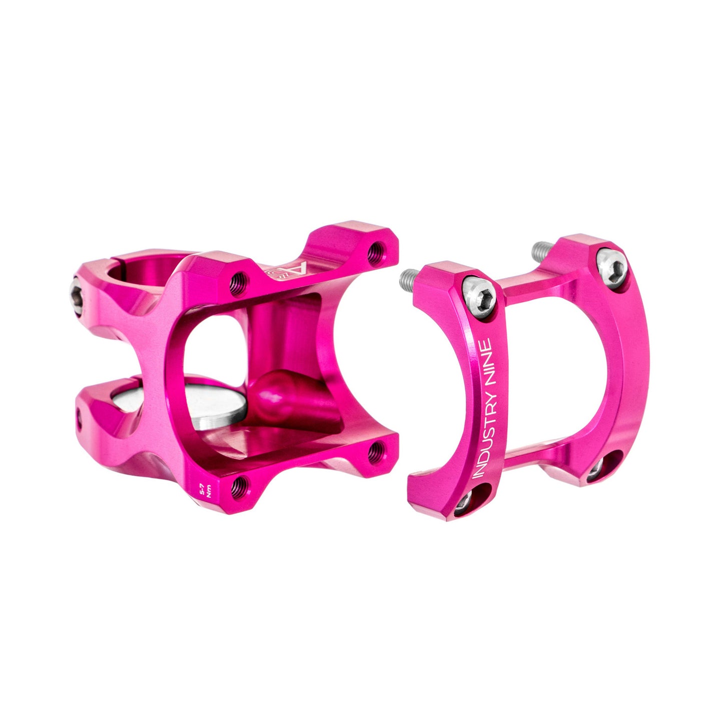 Industry Nine A318 Stem - Pink - 31.8mm - 40mm x 6 Degree - 1 1-8th Inch
