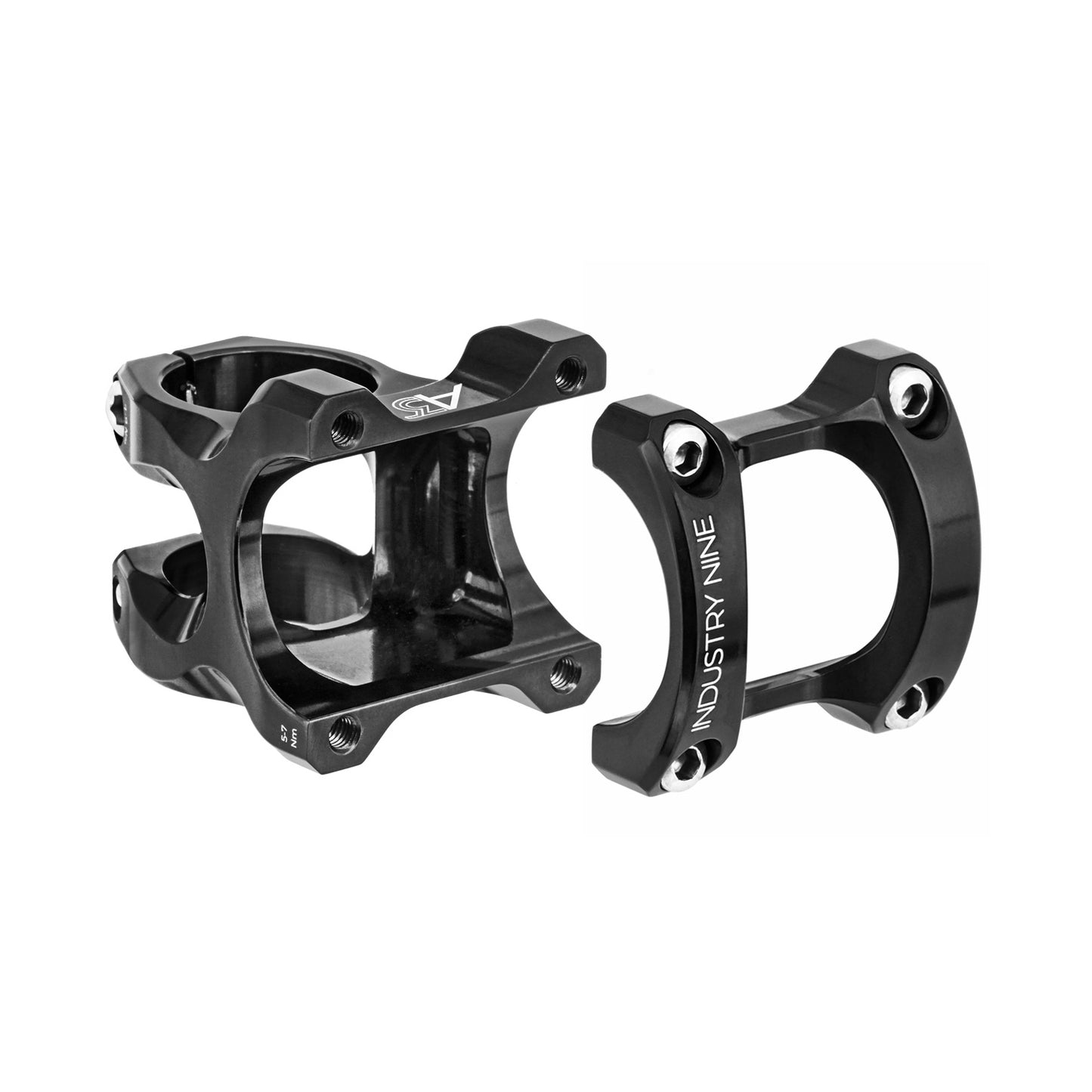 Industry Nine A35 Stem - Black - 35mm - 32mm x 9 Degree - 1 1-8th Inch