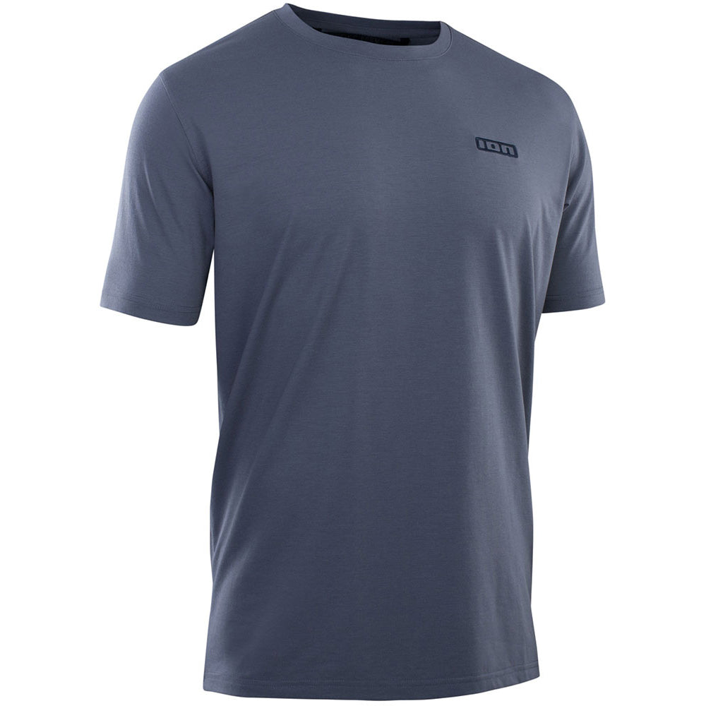 Ion S Logo DR Short Sleeve Tee - S - Storm Blue