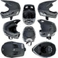 Ion Scrub Amp Full Face Helmet - XL - Black