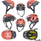 Ion Traze Amp MIPS Helmet - L - Crimson Earth