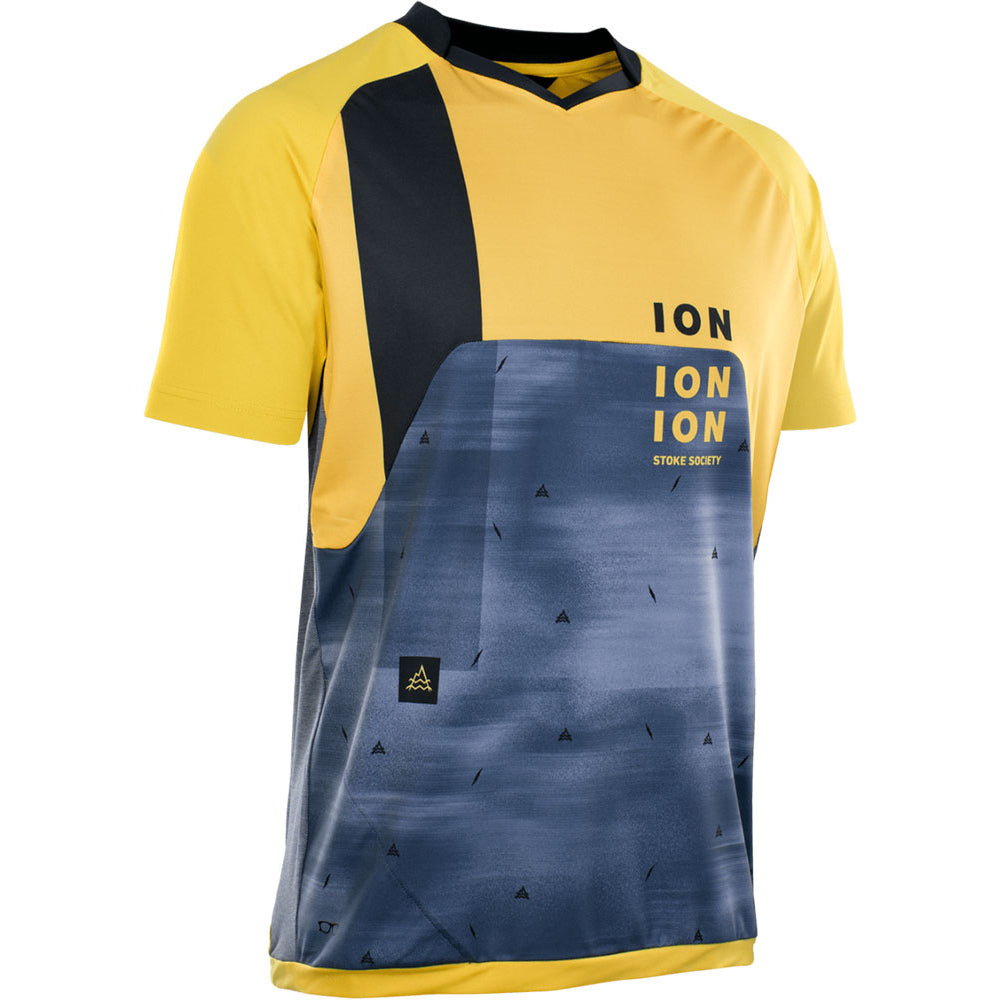 Ion Traze Vent Short Sleeve Tee - L - Dark Yellow
