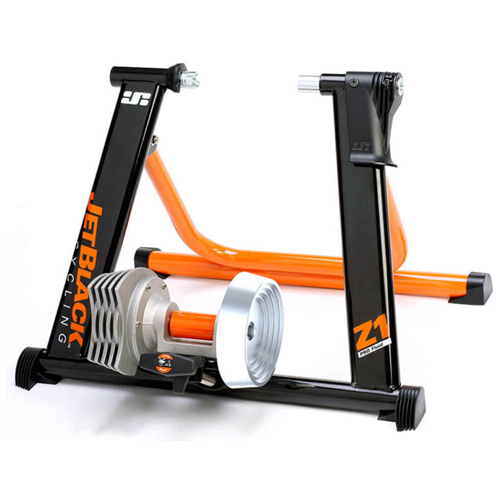 JetBlack Z1 Pro Fluid Trainer with SQR Fit System and App