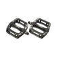 Jetblack Flat Out Black Unsealed Alloy Pedals