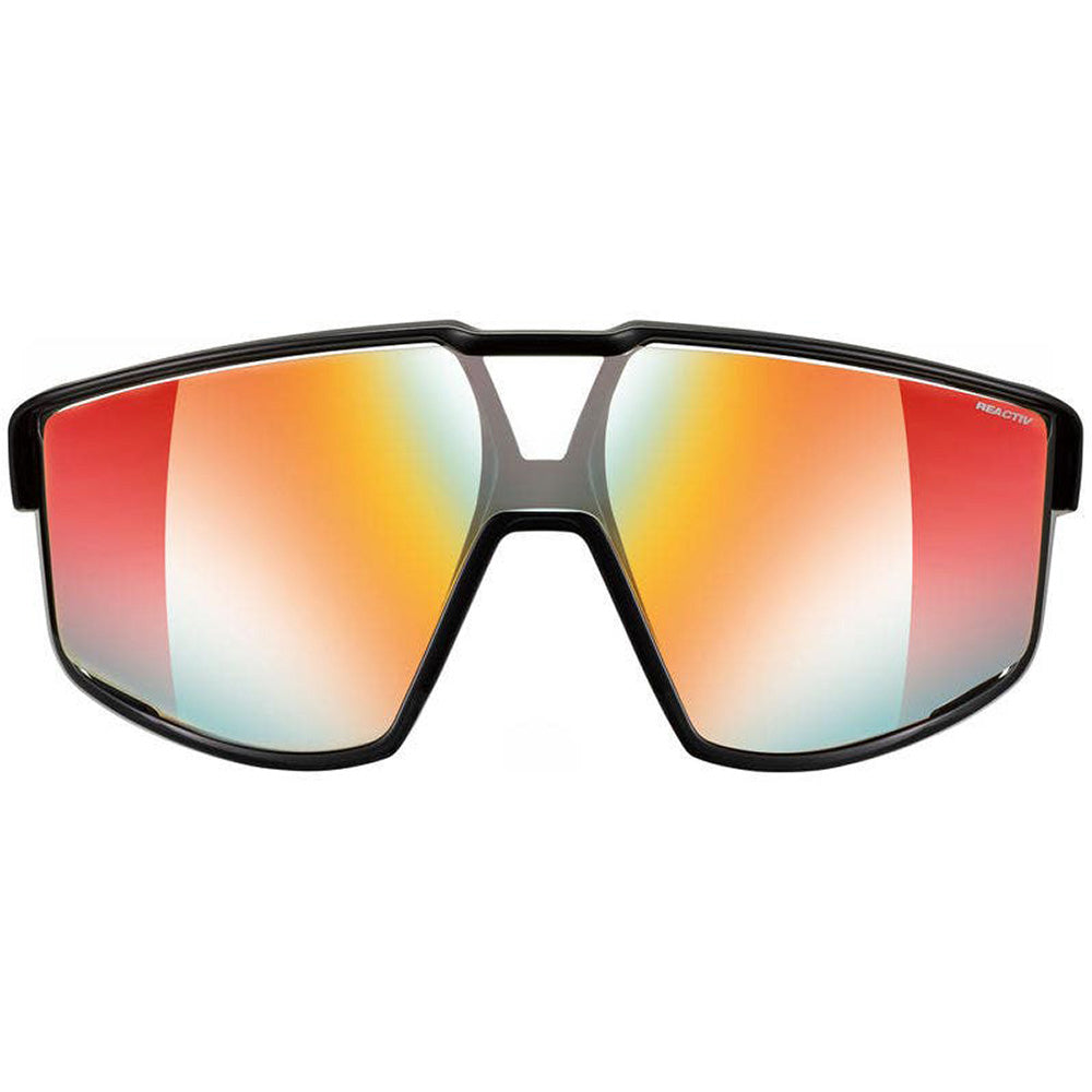 Julbo Fury Sunglasses - Translucent Black - Black - Reactiv Performance 1-3 LAF Lens - M