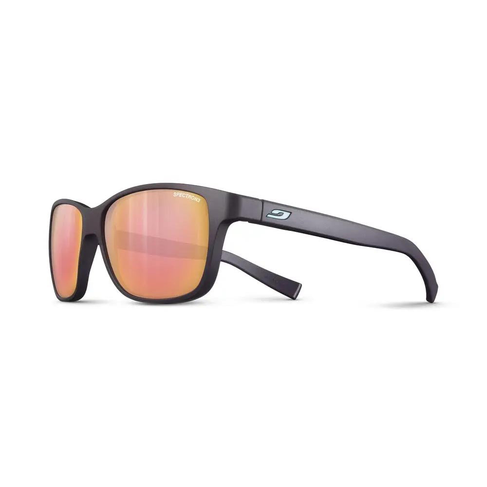 Julbo Powell Sunglasses - Matte Dark Purple - Light Green - Spectron 3 Lens - M