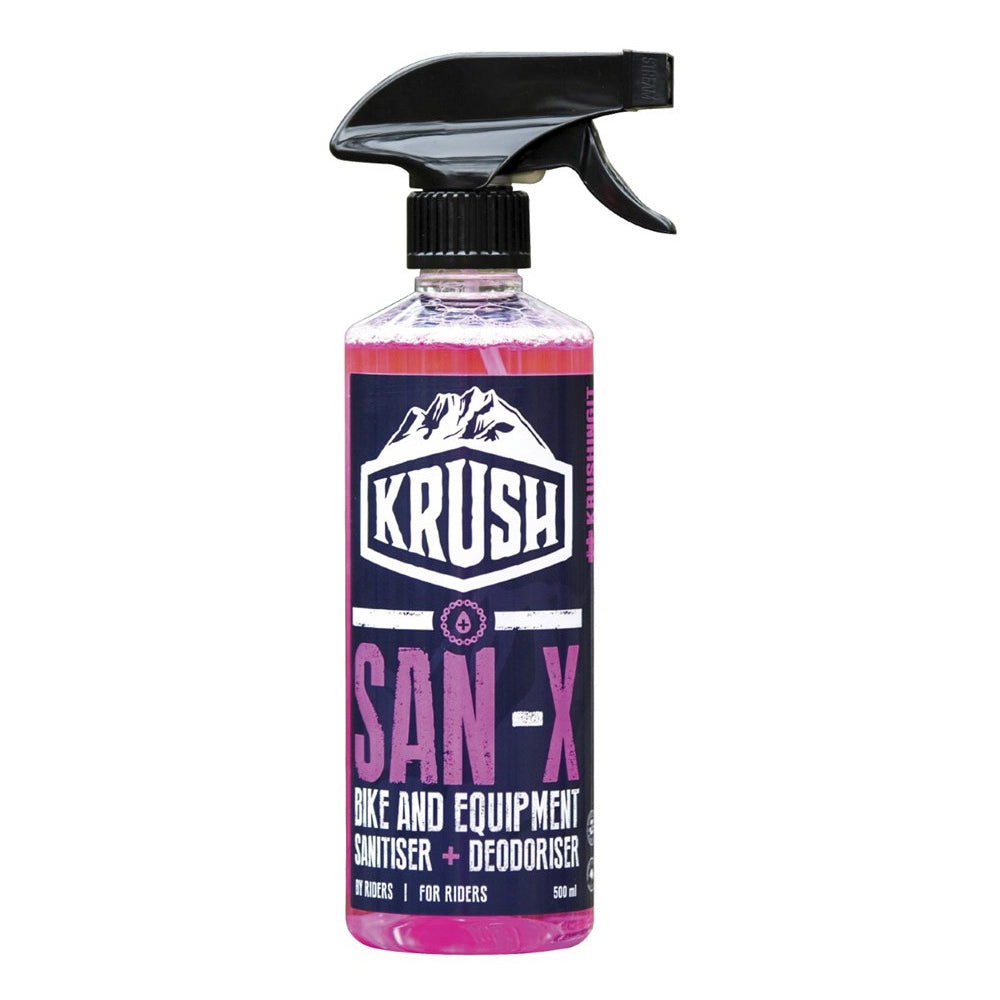 Krush San-X Sanitiser - 500ml Spray Bottle - 500ml Trigger Spray