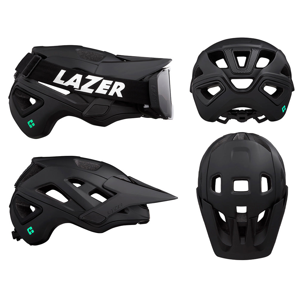 Lazer Jackal KinetiCore Helmet - L - Matte Black
