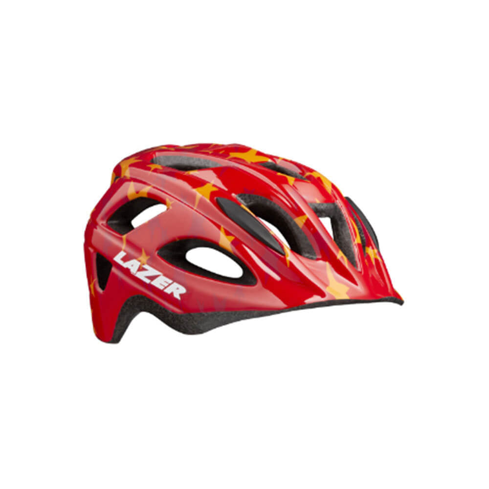 Lazer P'NUT Toddler Helmet - Toddler - Child - One Size Fits Most - Red Stars