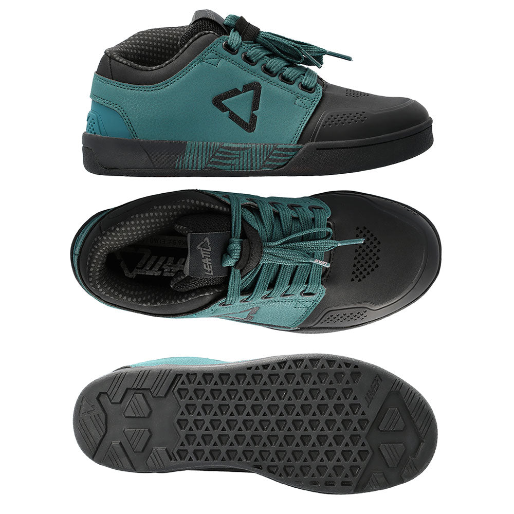 Leatt 3.0 Women's Flat Pedal Shoes - US 9.0 - Jade