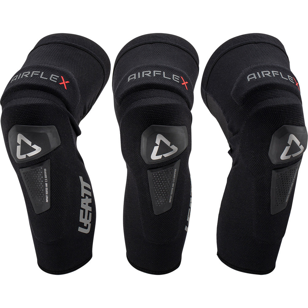 Leatt AirFlex Hybrid Pro Knee Guard - 2XL - Black