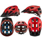 Leatt DBX 2.0 Trail Helmet - S - Ruby