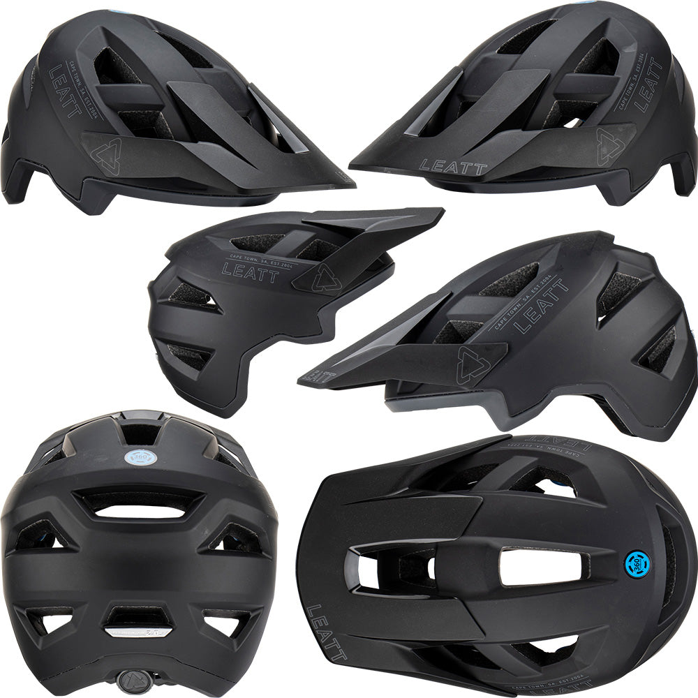 Leatt MTB All Mountain 2.0 Helmet - L - Stealth
