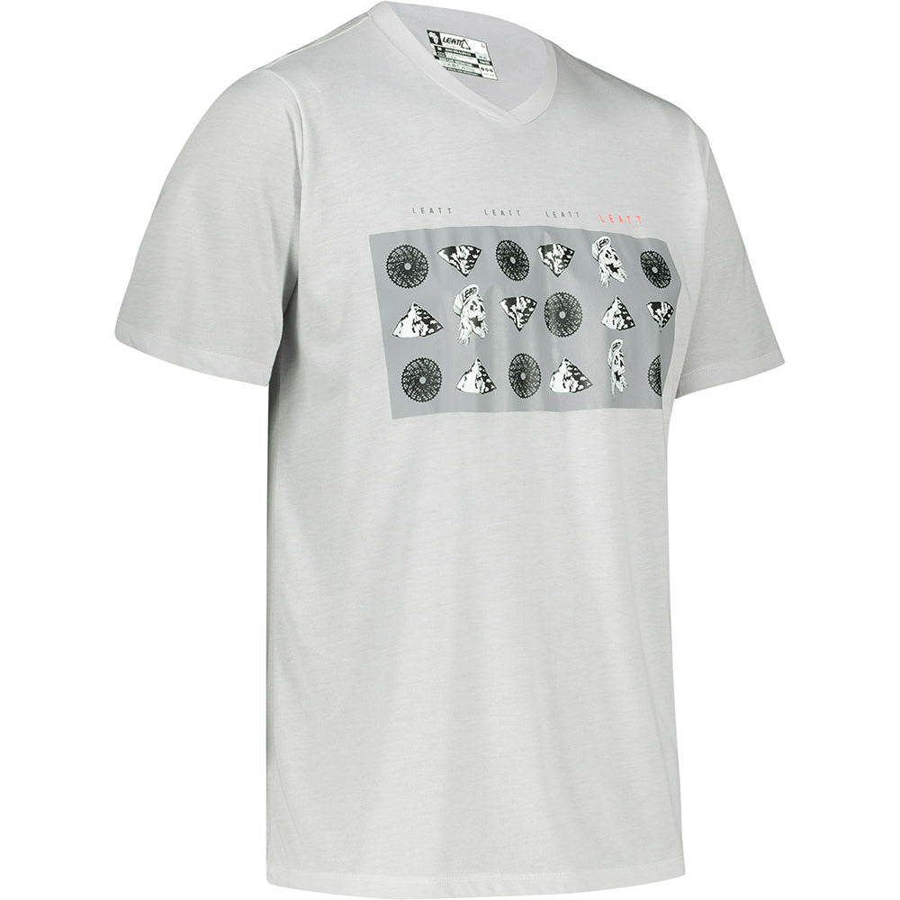 Leatt MTB All Mountain 2.0 Short Sleeve Jersey - S - Steel