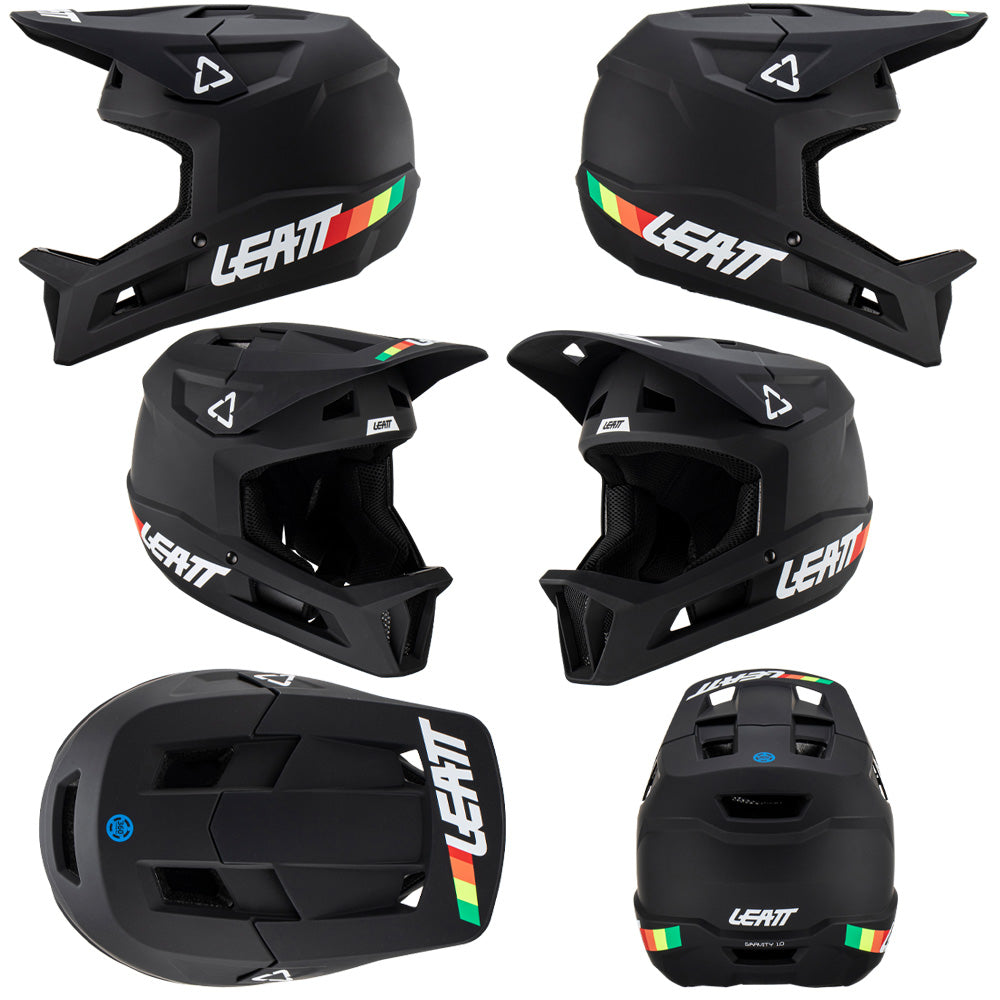 Leatt MTB Gravity 1.0 Helmet - XS - Black