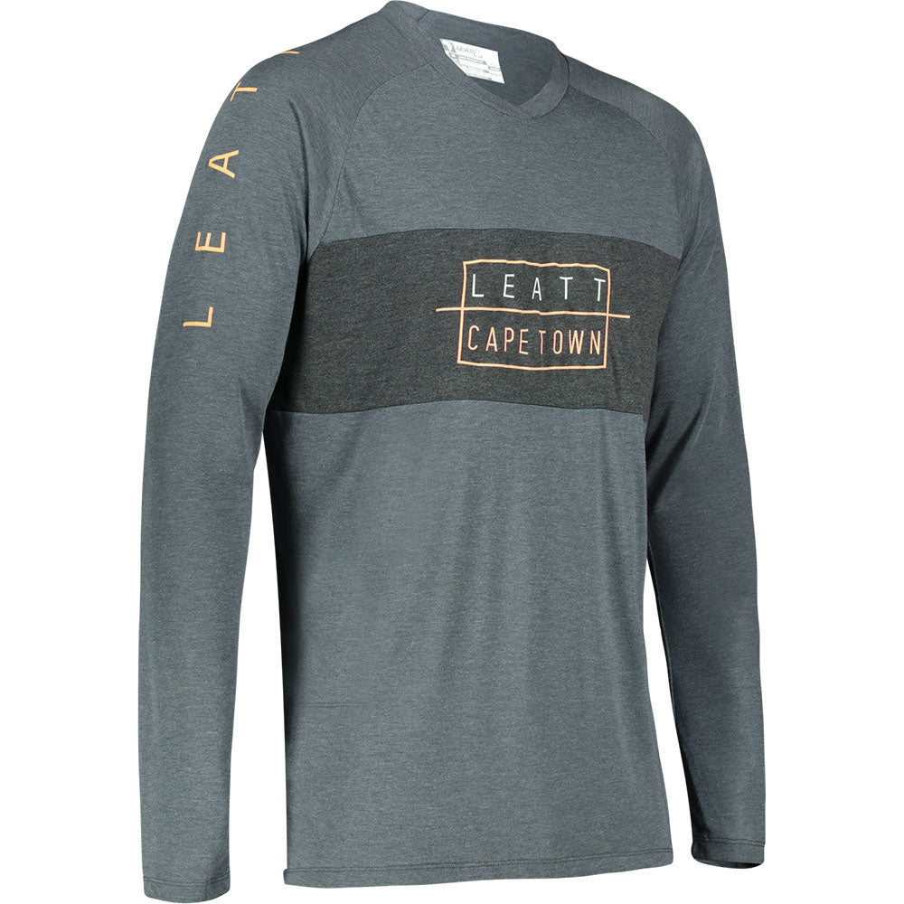 Leatt MTB Gravity 2.0 Long Sleeve Jersey - L - Coral