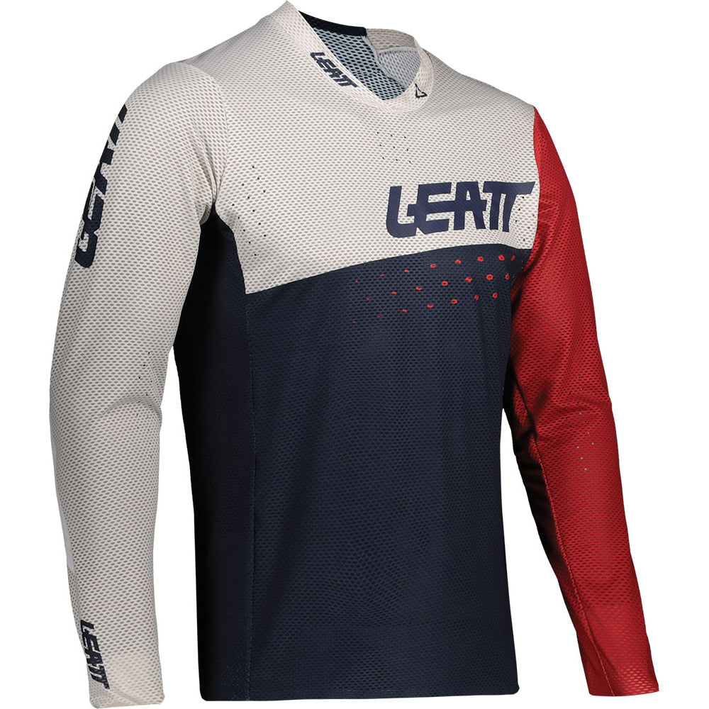 Leatt MTB Gravity 4.0 Junior Long Sleeve Jersey - Youth M - Onyx