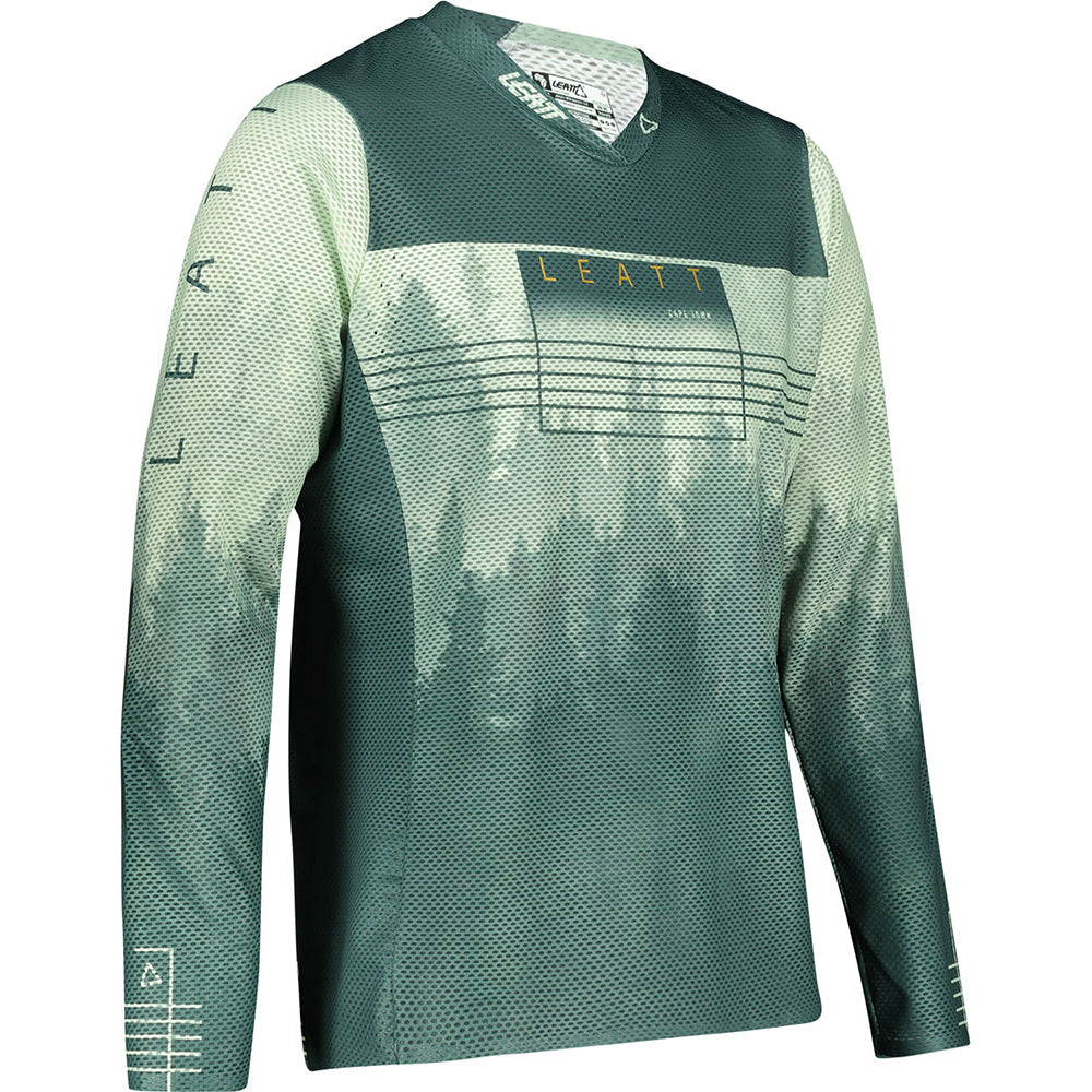 Leatt MTB Gravity 4.0 Long Sleeve Jersey - L - Ivy