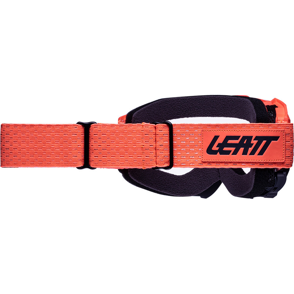 Leatt Velocity 4.0 MTB Goggles - One Size Fits Most - Coral - Antifog Clear 83 Lens