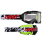 Leatt Velocity 4.5 MTB Goggles - One Size Fits Most -  Zebra - Antifog Clear 83 Lens