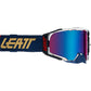 Leatt Velocity 6.5 Iriz Goggles - One Size Fits Most - Royal Blue - Blue Ultracontrast 26 Lens