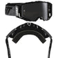 Leatt Velocity GPX 6.5 Goggles - One Size Fits Most - Black - Grey - Iriz Mirror Antifog Platinum Ultracontrast 19 Lens