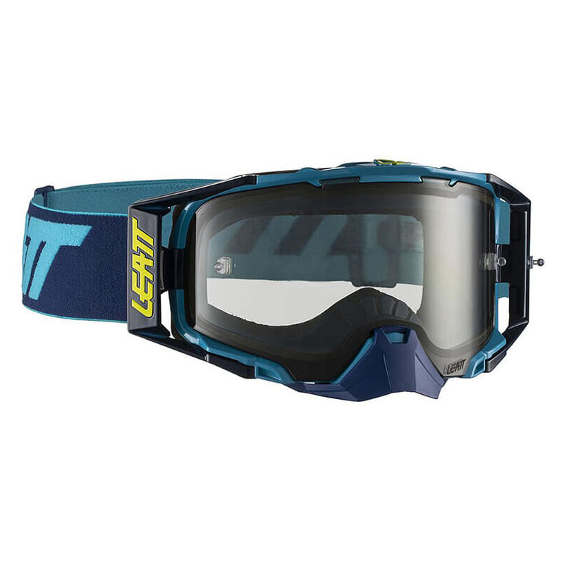 Leatt Velocity GPX 6.5 Goggles - Ink - Blue - Antifog Light Grey 72 Lens