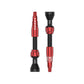 Lezyne CNC TLR Valves - Red - 44mm