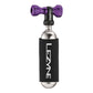 Lezyne Control Drive CO2 Inflator - Purple - With 1 x 25g Co2