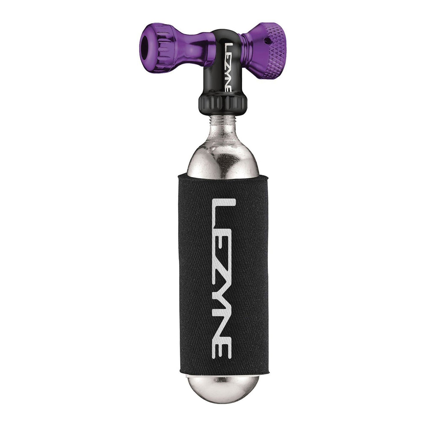 Lezyne Control Drive CO2 Inflator - Purple - With 1 x 25g Co2