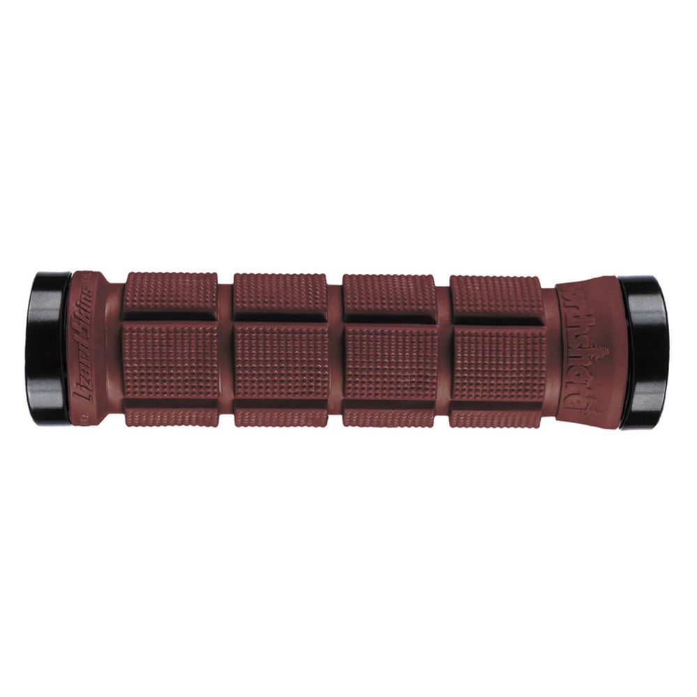 Lizard Skins North Shore Lock On Grips - Deep Red