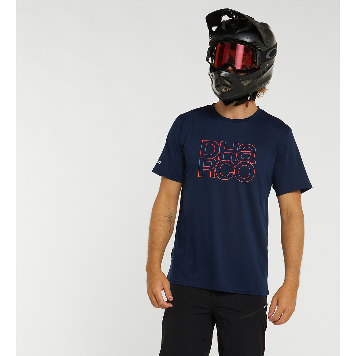 DHaRCO Men's Short Sleeve Tech Tee - 2XL - Neon Navy